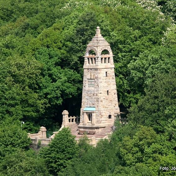 Wittener Hohenstein mit Bergerdenkmal