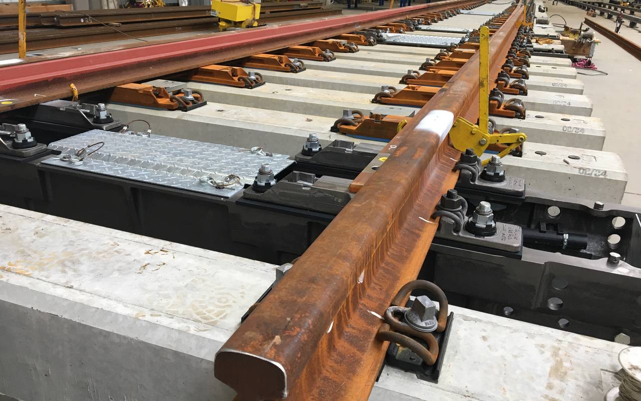 Das Weichenwerk Witten liefert Weichen für die Bahnstrecke zwischen München und Berlin.