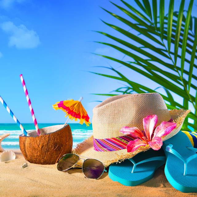 Beach, Strand, Cocktail