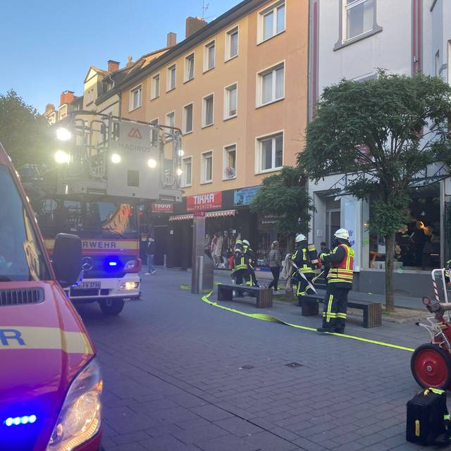 Großeinsatz Heggerstraße