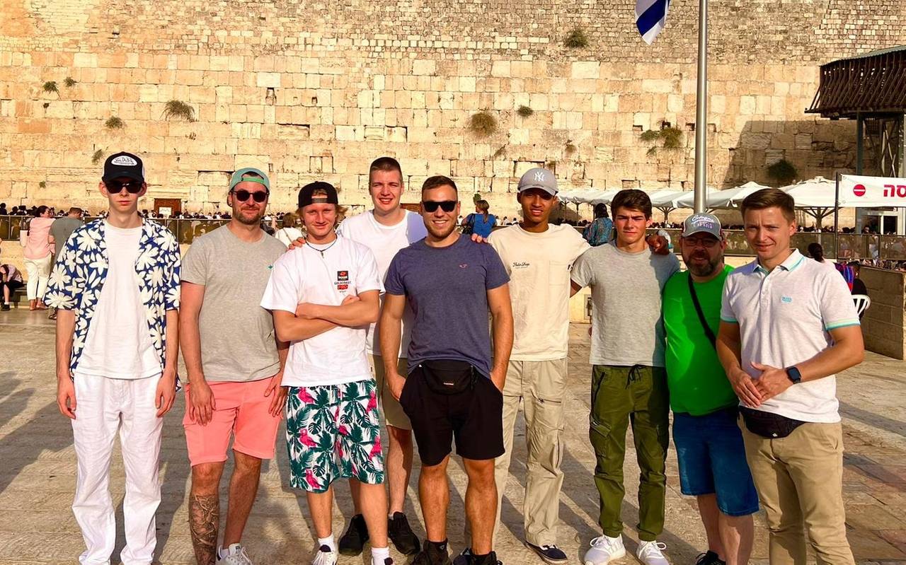 Jugendgruppe aus Essen Tel Aviv 08.10.23 Krieg Hamas Israel