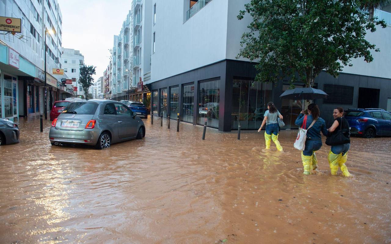 Ex-Hurrikan Gabrielle setzt Teile Spaniens unter Wasser