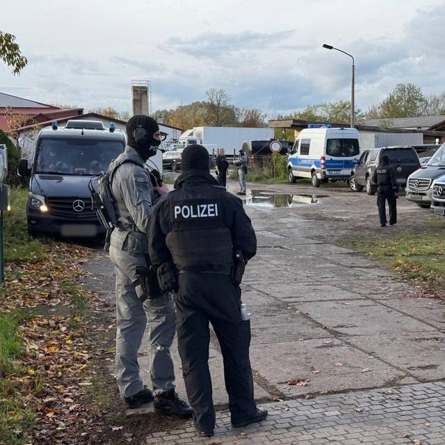 Razzia in Brandenburg