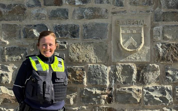 Polizeihauptkommissarin Melanie Fronzeck, Quelle: Polizei Ennepe-Ruhr-Kreis