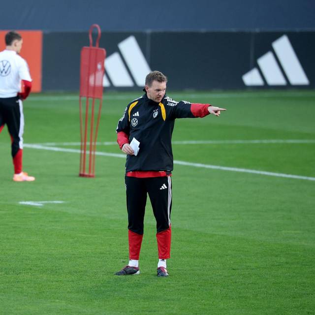 Training der Fußball-Nationalmannschaft