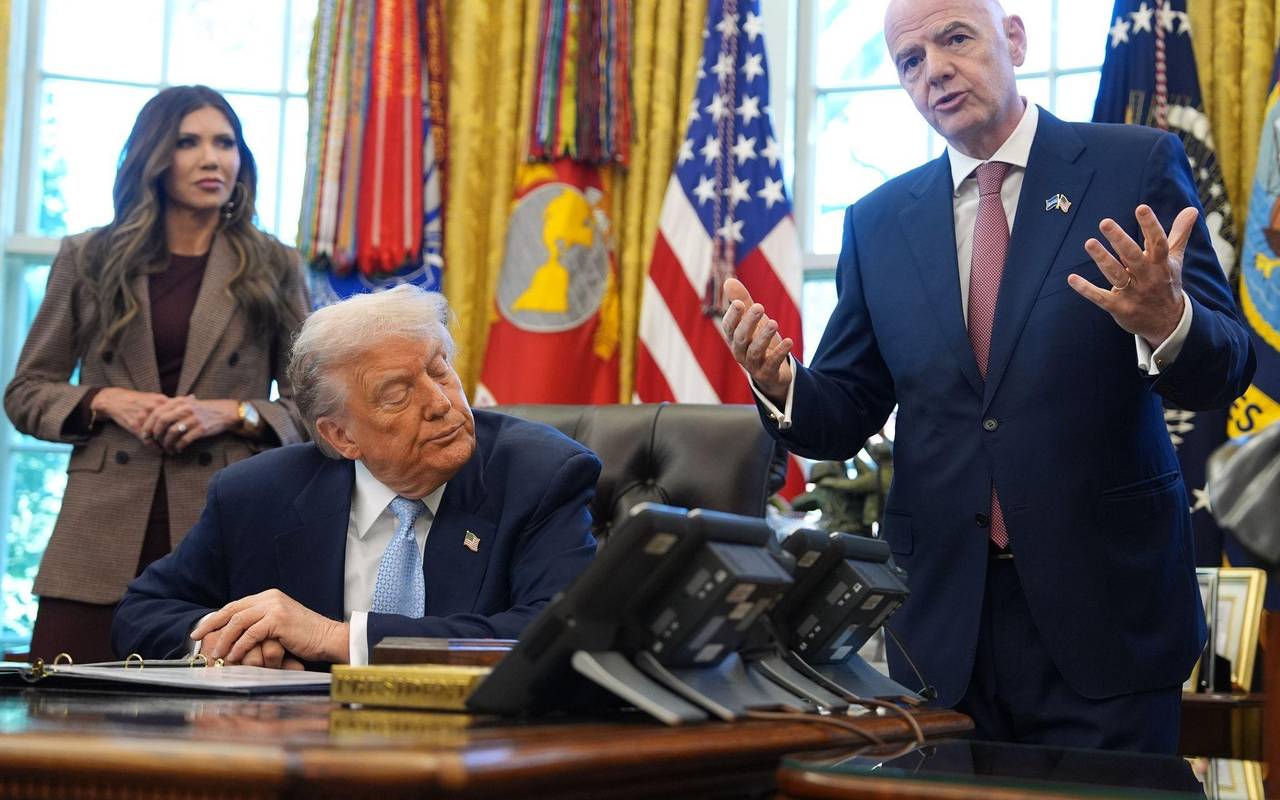 Donald Trump und Gianni Infantino