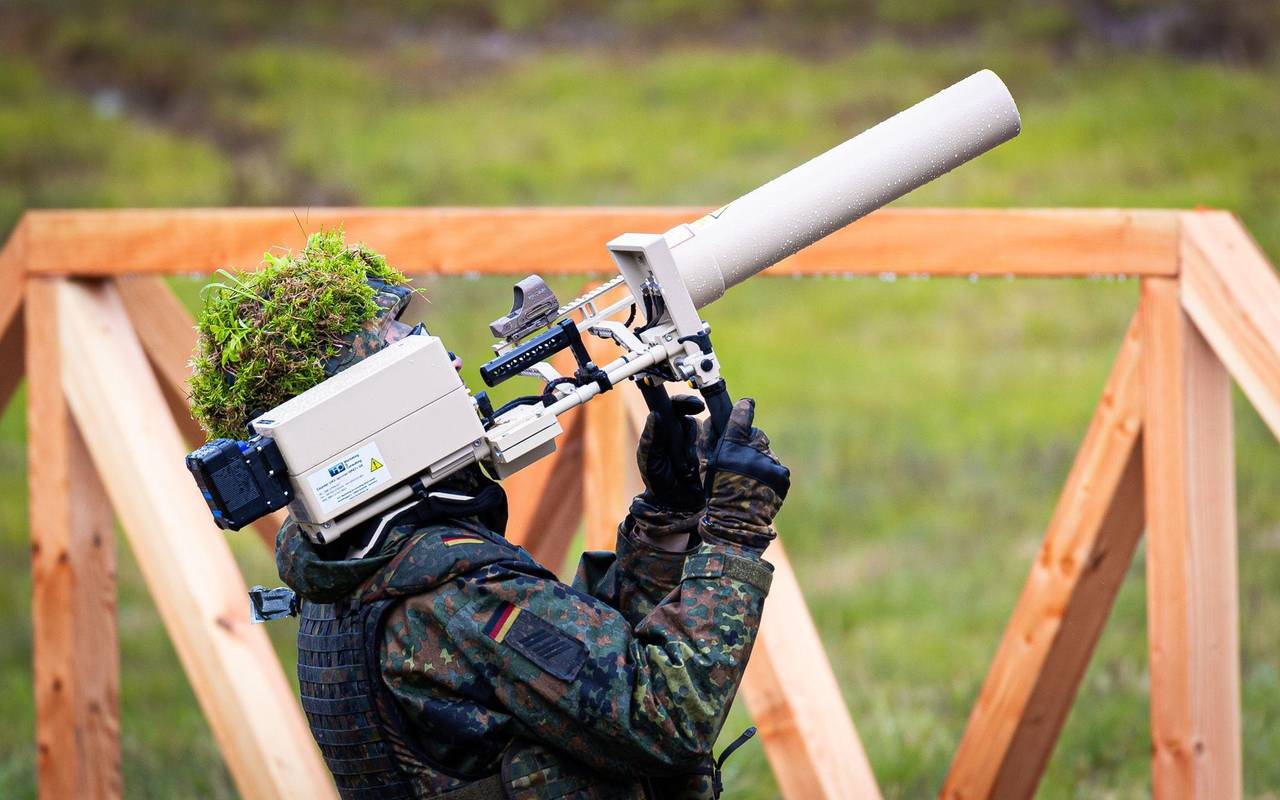 System zur Drohnenabwehr - HP 47+