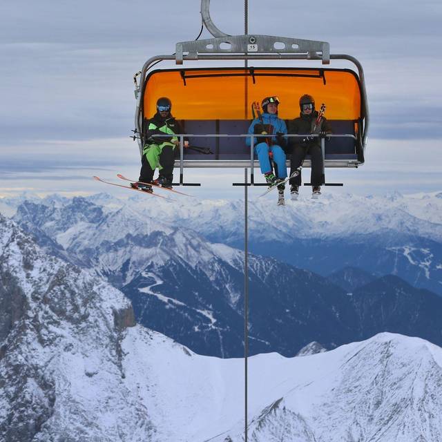 Skigebiet Zugspitze