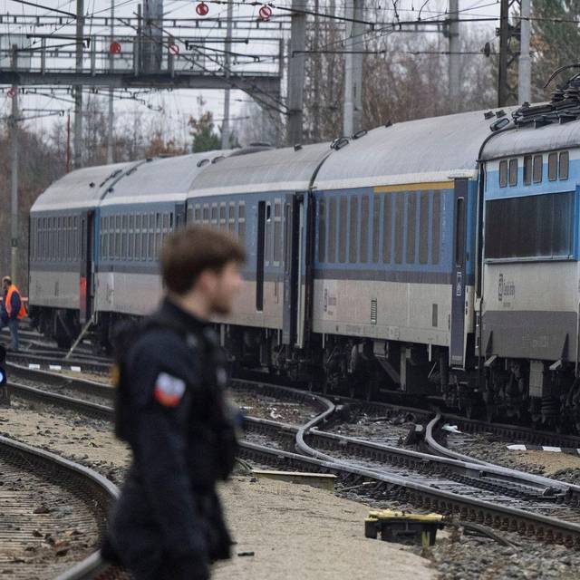 Zugkollision in Tschechien