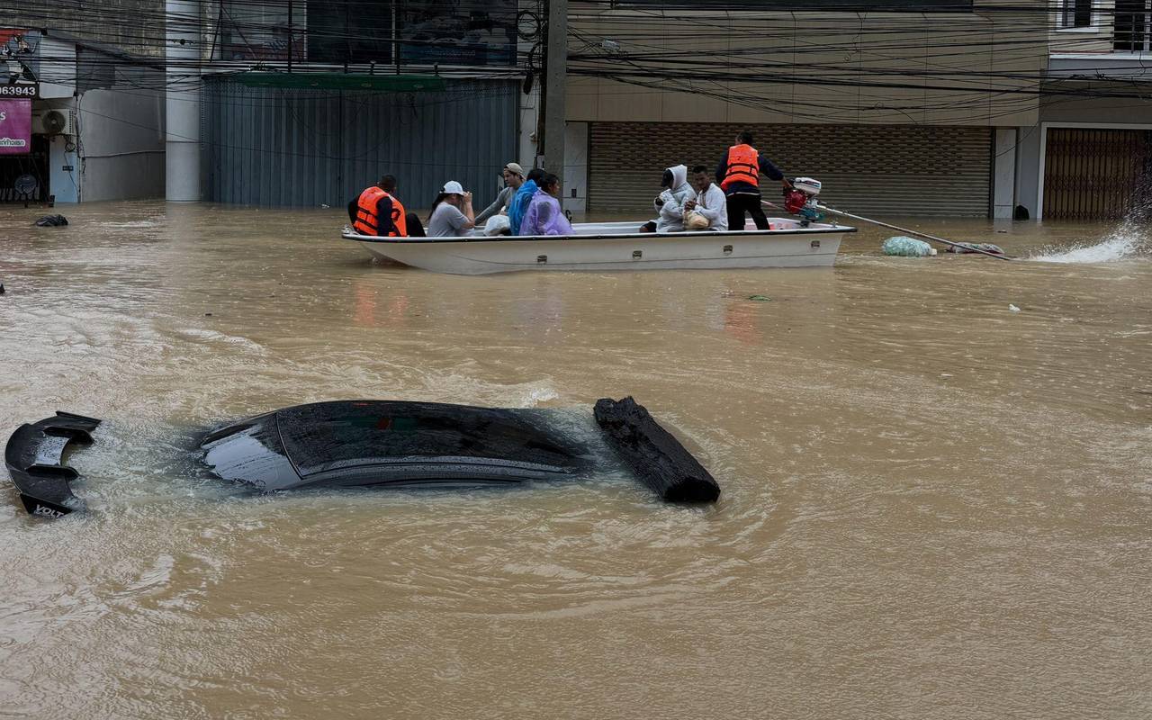 Überschwemmungen in Thailand