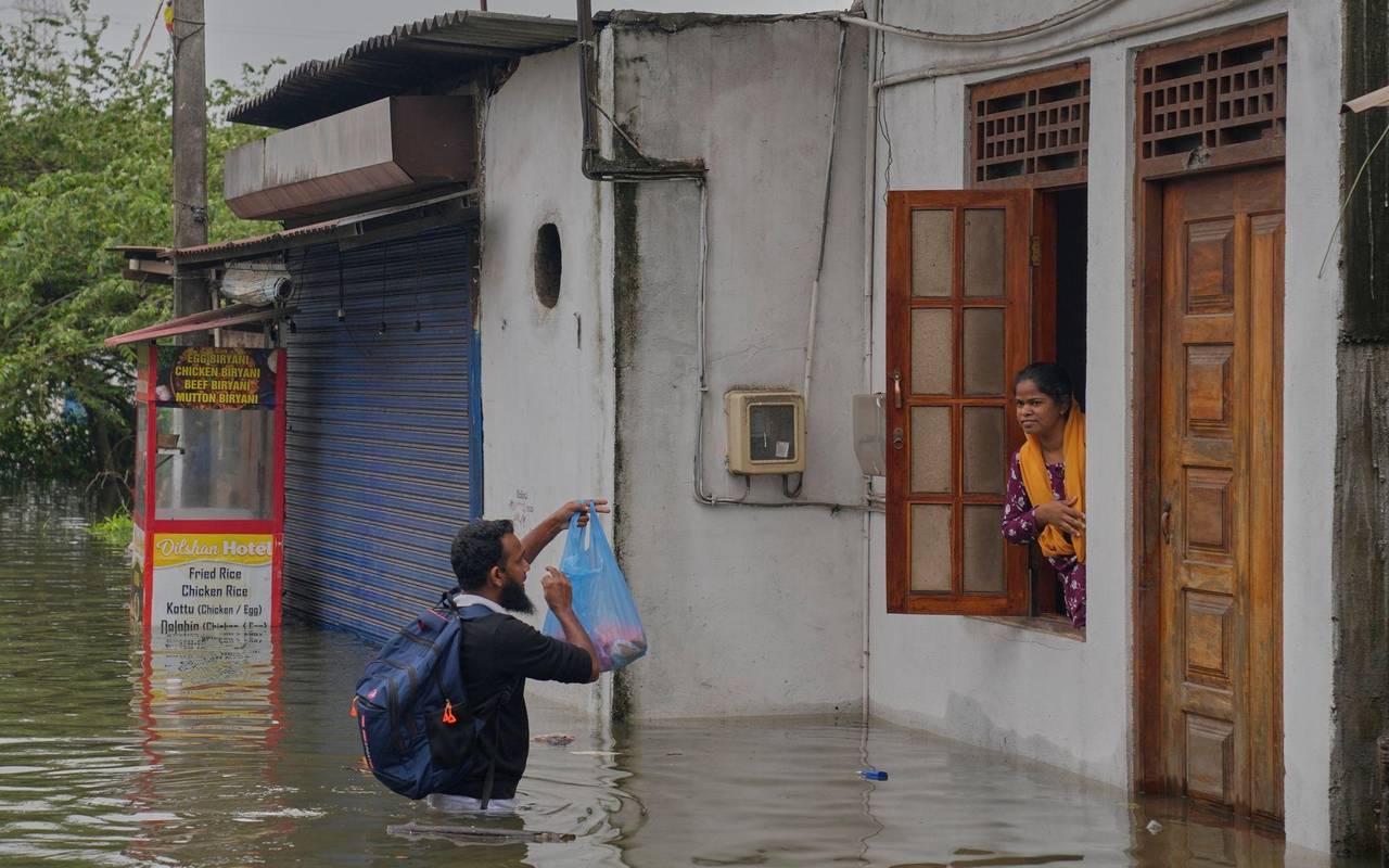 Überschwemmungen in Sri Lanka