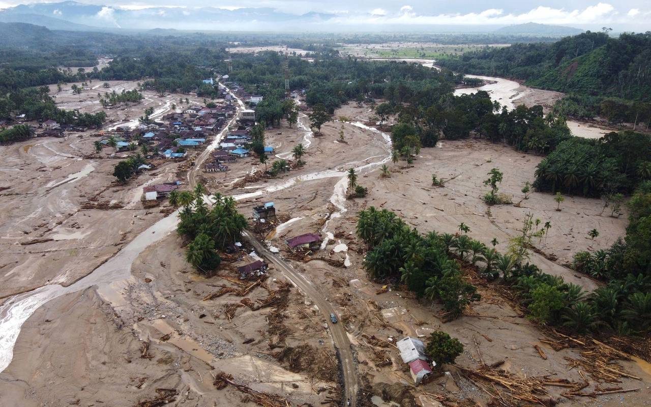 Sturzflut in Indonesien