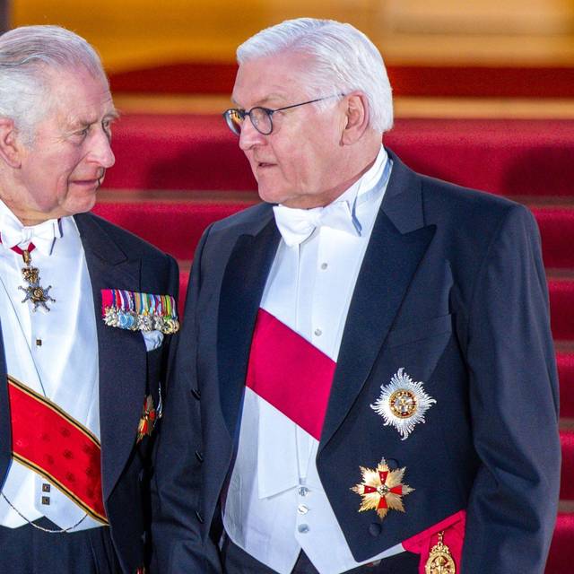 König Charles III. und Bundespräsident