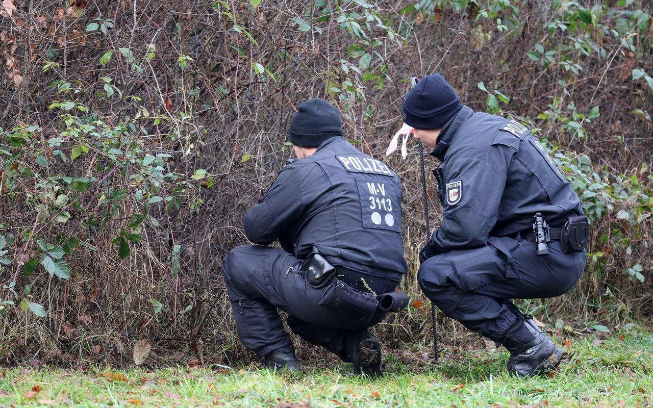 Erneute Spurensuche am Fundort im Fall Fabian