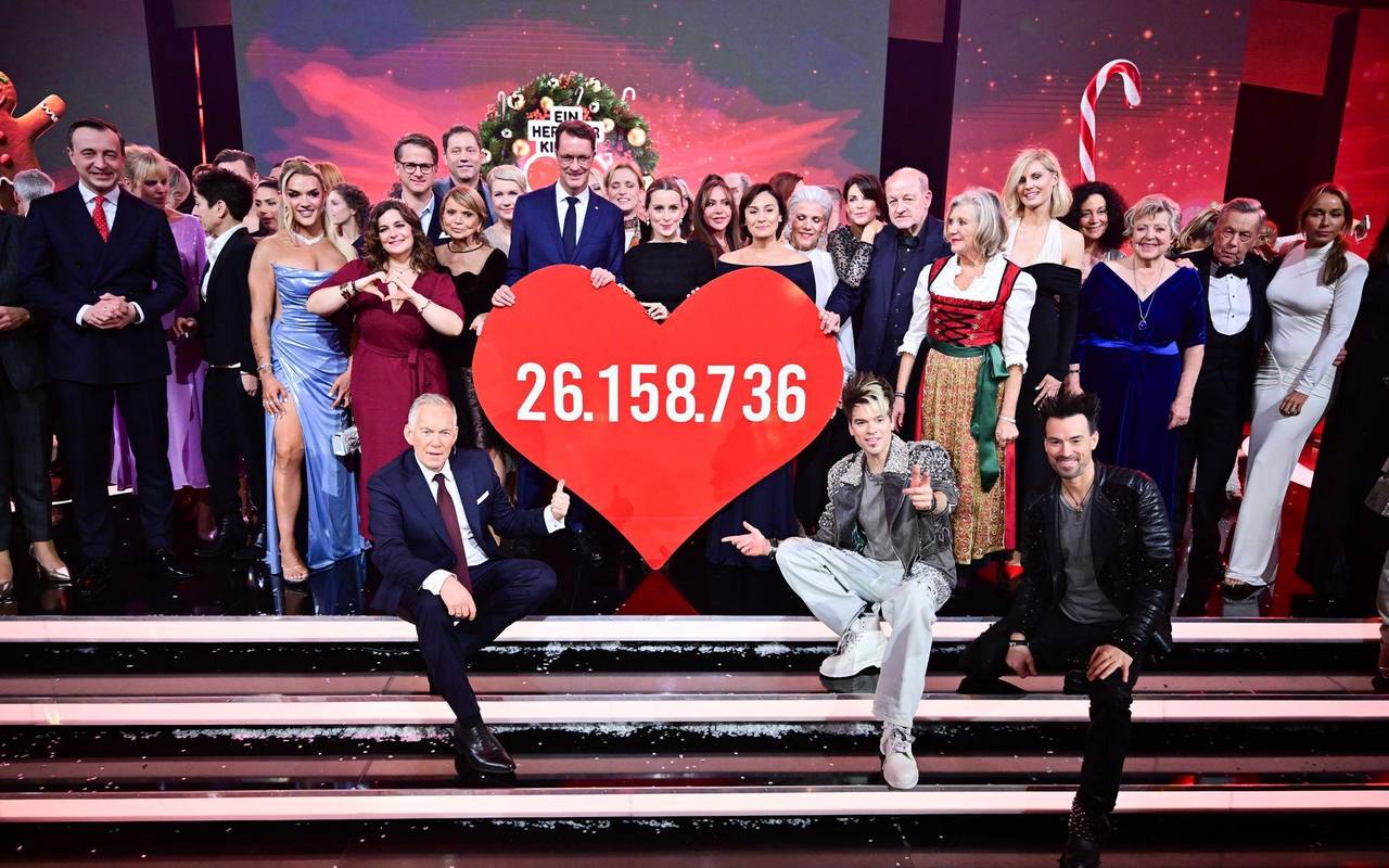 Spenden-Gala "Ein Herz für Kinder" im ZDF