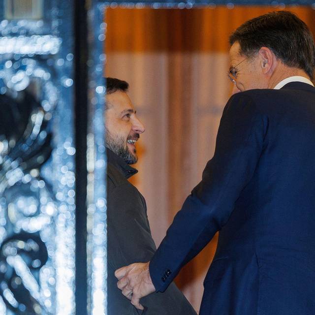 Selenskyj und Rutte