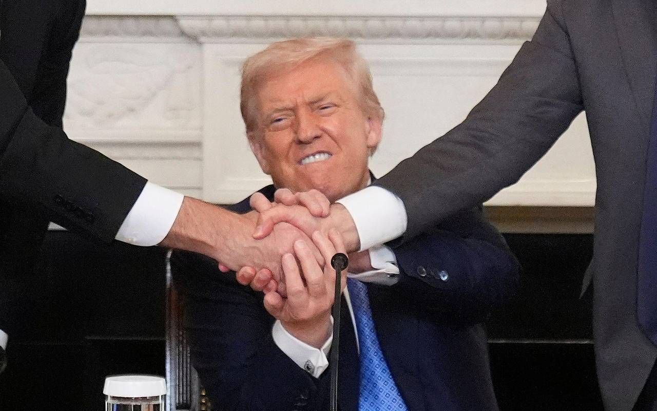 Führer der verfeindeten Kaukasus-Staaten bei Trump