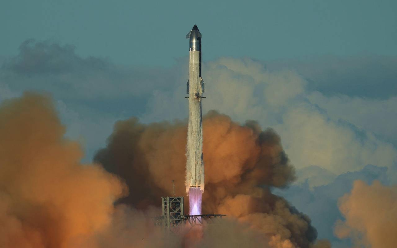 Das Starship der Raumfahrtfirma SpaceX