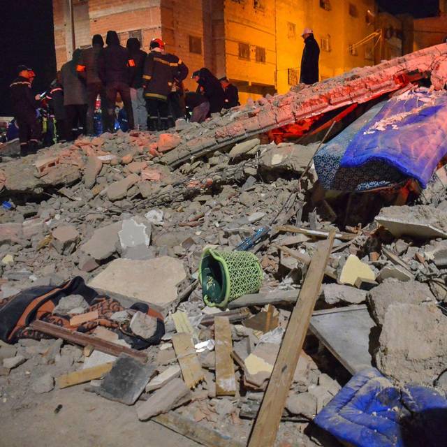 Gebäudeeinsturz in Fez