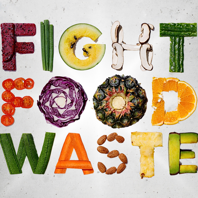 Fight Food Waste - Schriftzug
