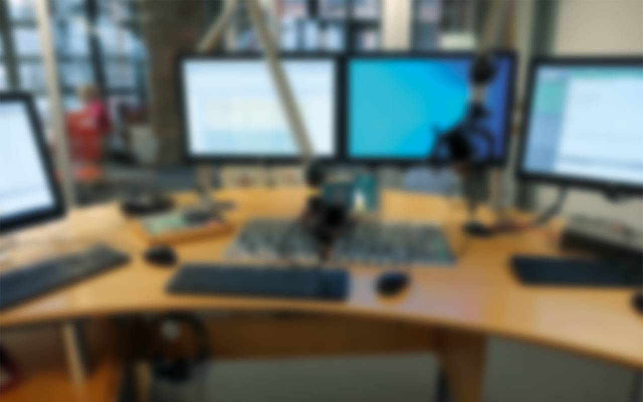 Das Sendestudio von Radio Ennepe Ruhr