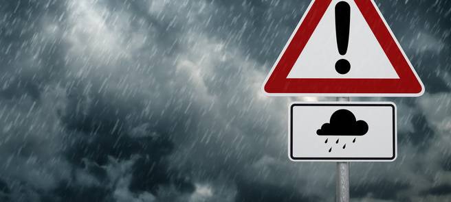 Unwetterwarnung für den Kreis