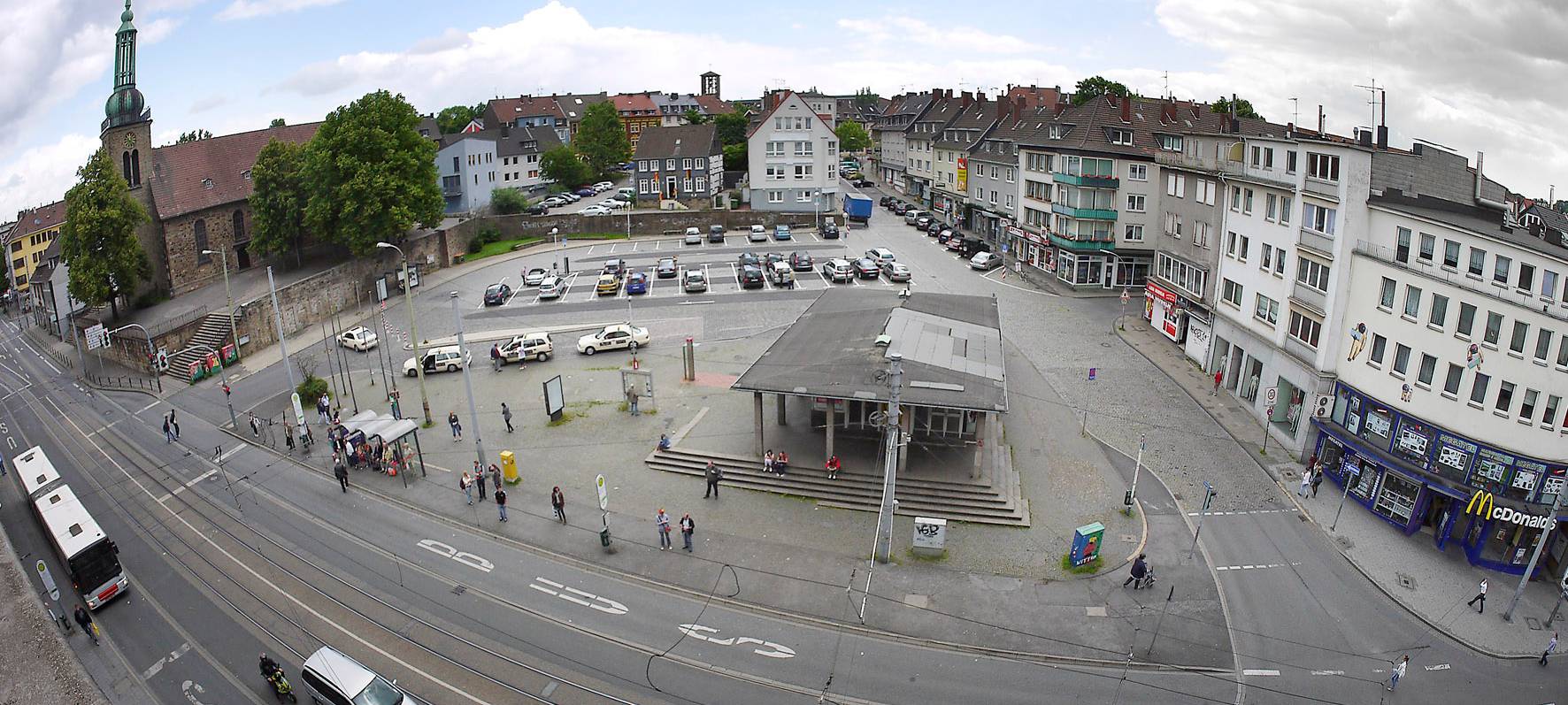 Demo für grünen Kornmarkt
