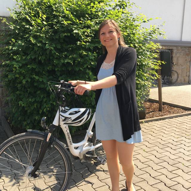 Sonja Eisenmann ist die Klimaschutzbeauftragte der Stadt Witten und sie nimmt an der Aktion Stadtradeln teil. Jeden Tag fährt sie von Dortmund nach Witten-Annen mit dem Fahrrad zur Arbeit.
