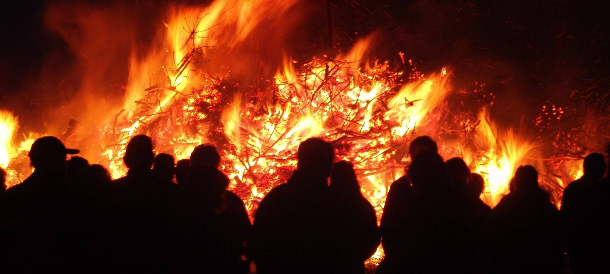 Keine öffentlichen Osterfeuer