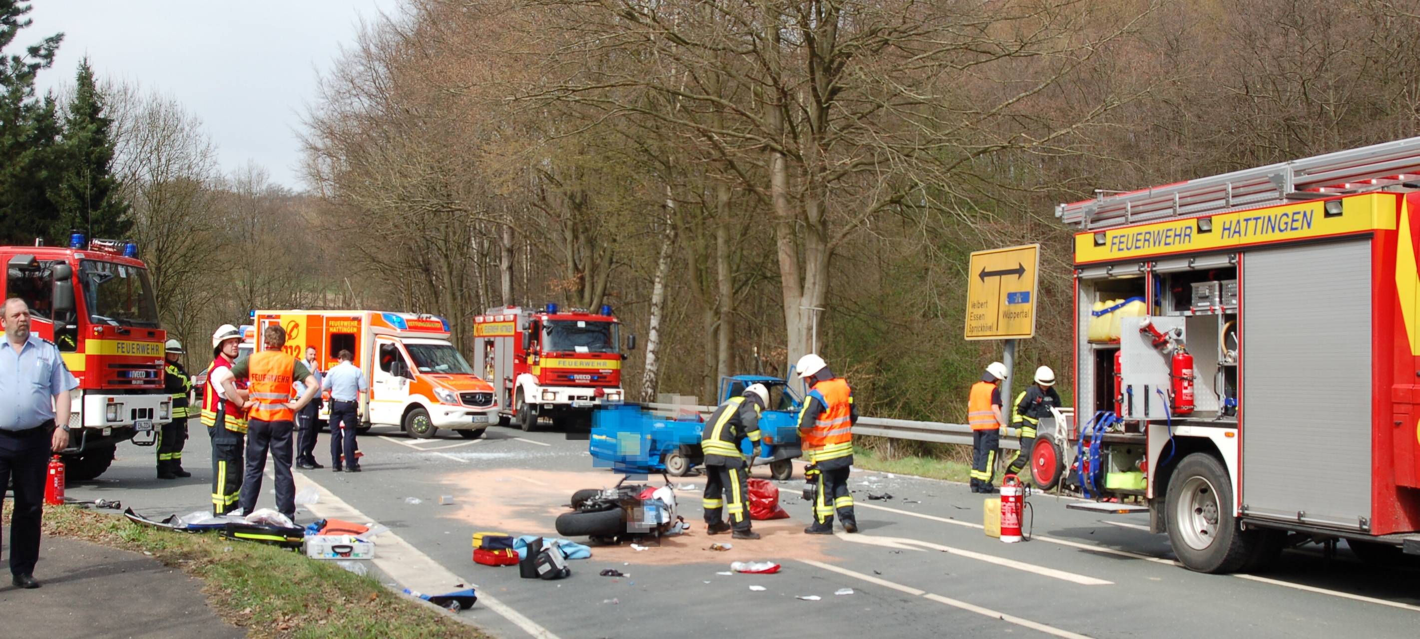 Tödlicher Motorradunfall in Gevelsberg