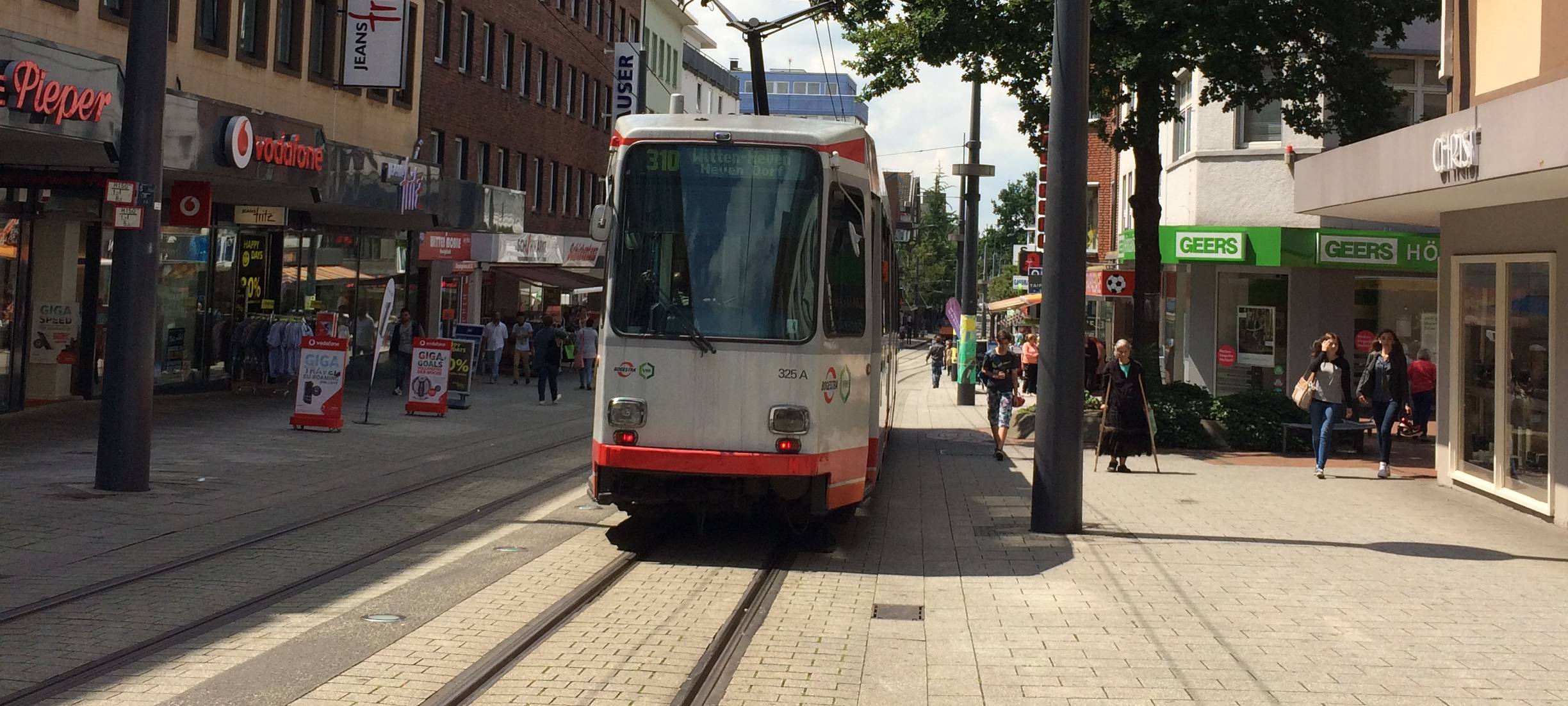 Neue Straßenbahn-Strecke wird getestet