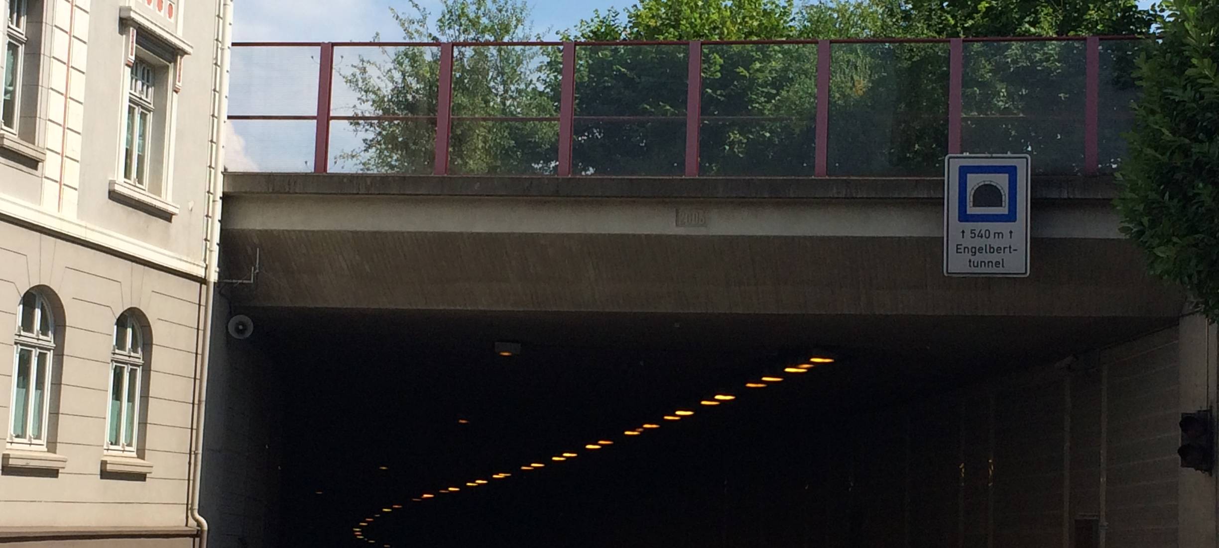Engelberttunnel heute zu