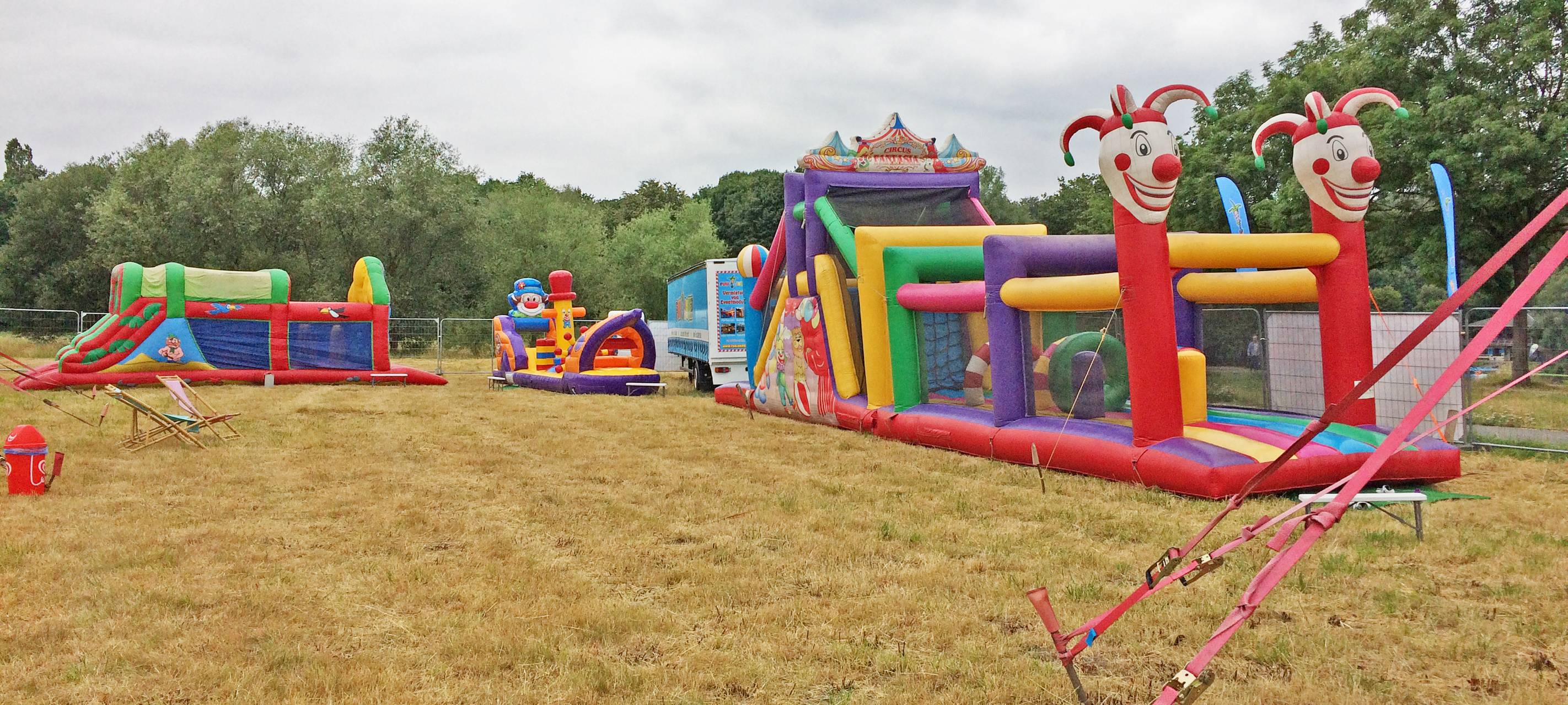 Hüpfburgen-Spaß am Kemnader See