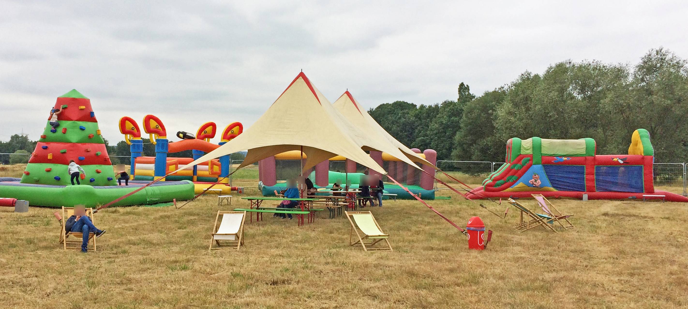 Hüpfburgen-Spaß am Kemnader See