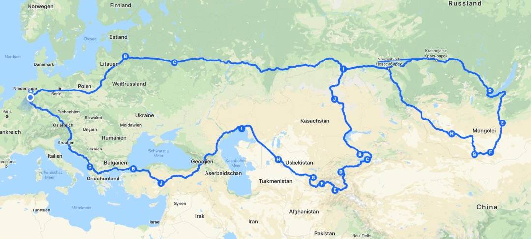 Going East - Hattinger Frank Schacht auf großer Reise!