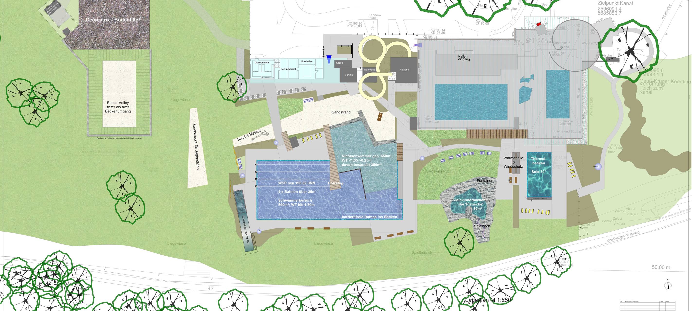 Neues Freibad fertig