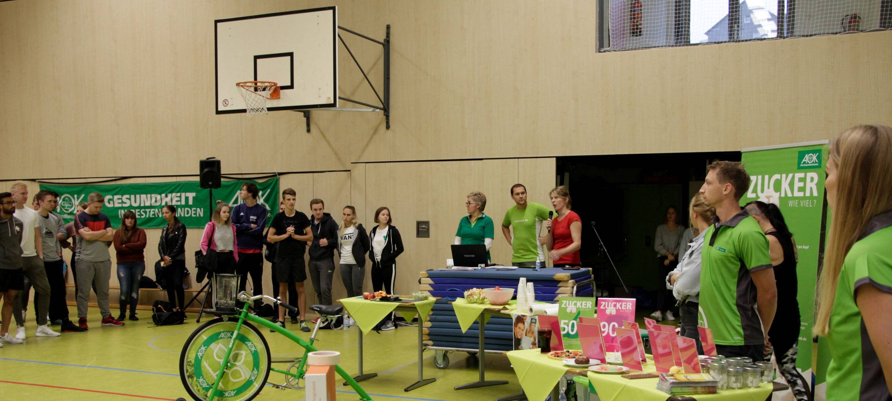 Berufsschüler spüren Gesundheitsrisiken auf