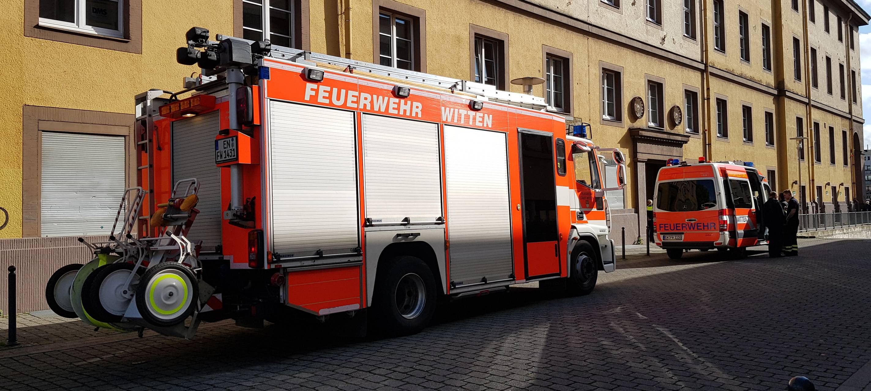 Wittener Rathaus soll nach Zwischenfall wieder öffnen