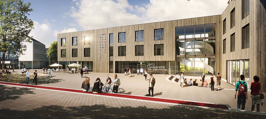 Umbau der Uni Witten/ Herdecke beginnt
