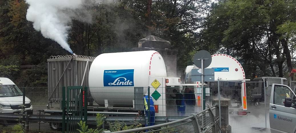 Fischsterben in Ennepetalsperre verhindert