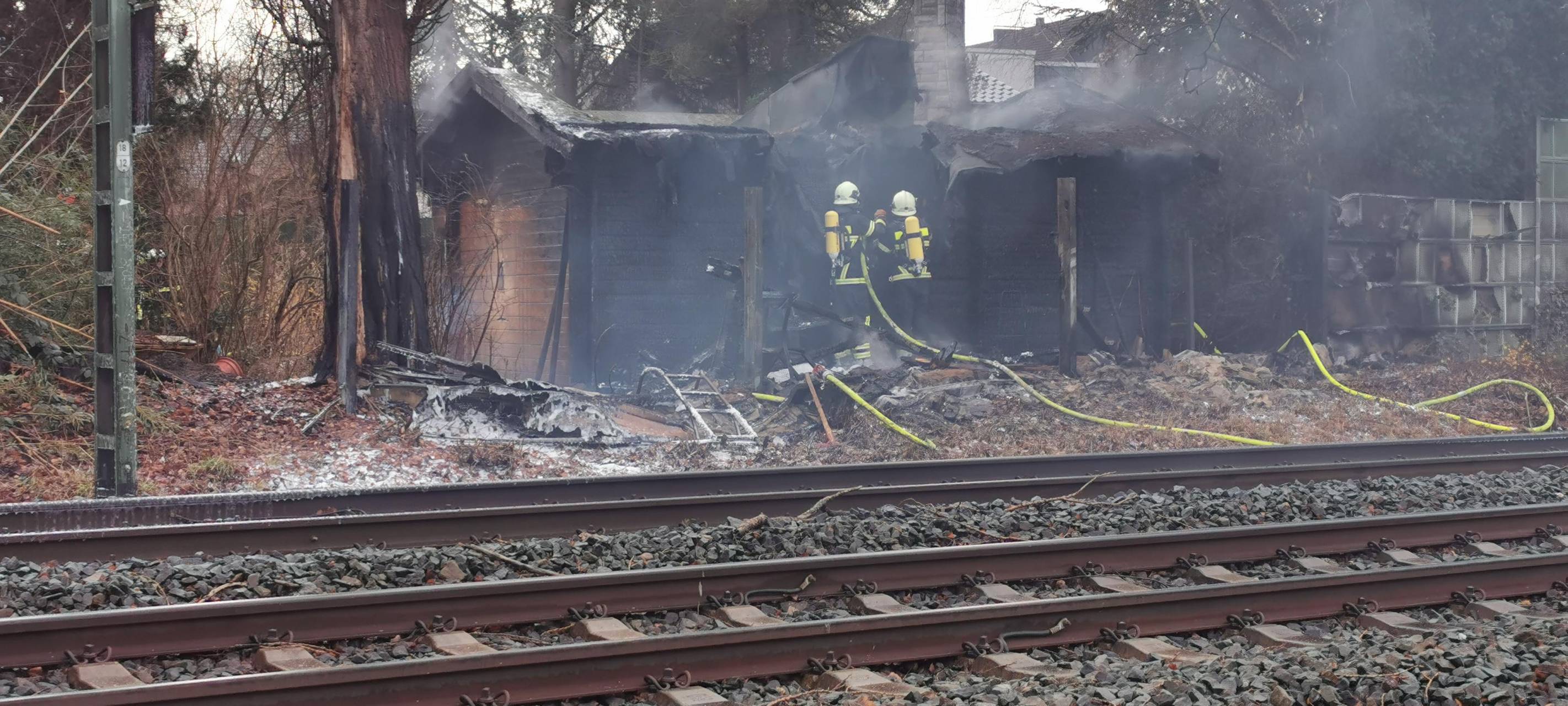 Feuer in "Brotkorb"-Sauna