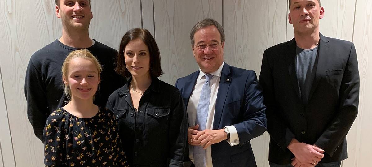 Das Jahresabschlussgespräch mit NRW-Ministerpräsident Armin Laschet und Gästen