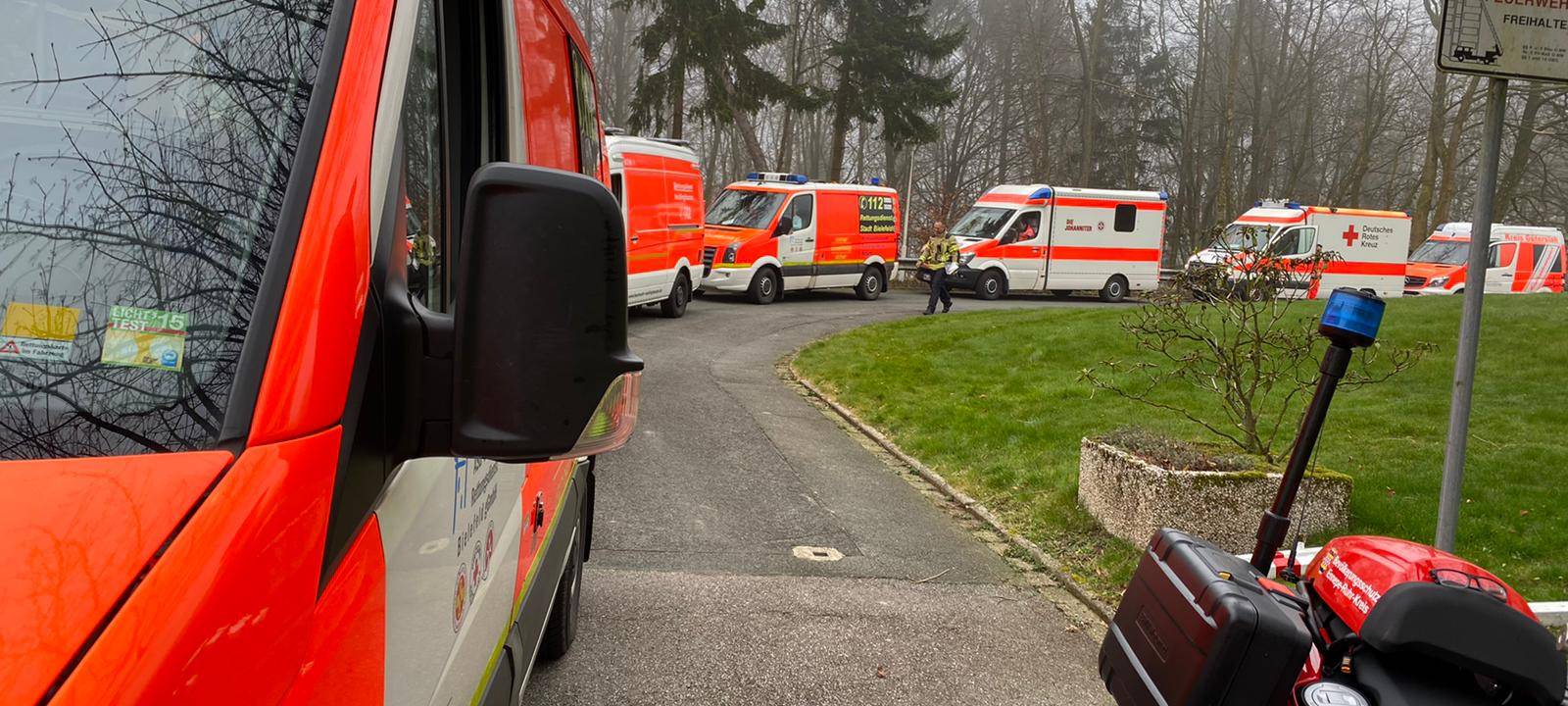 Klinik Königsfeld komplett evakuiert