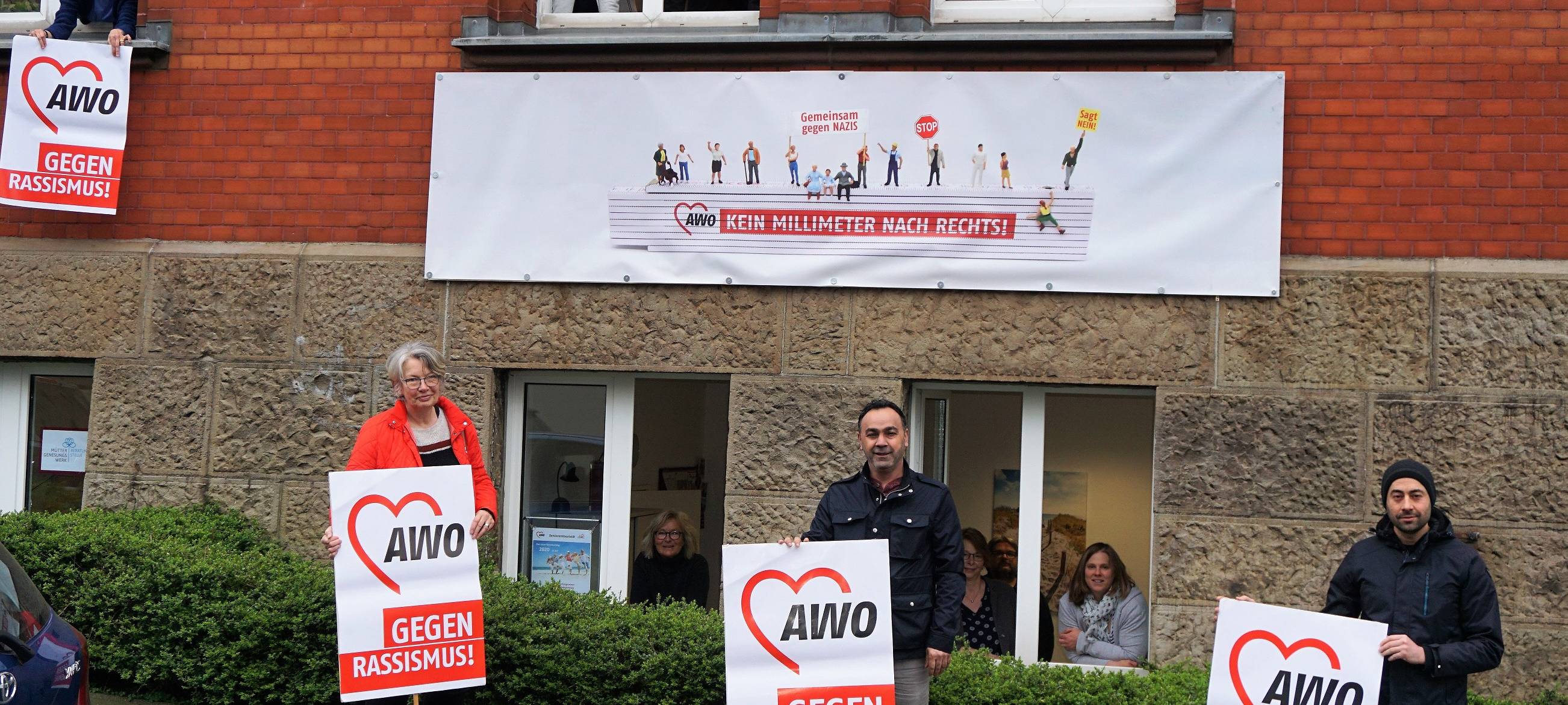 Abgespeckte Anti-Rassismus-Demo