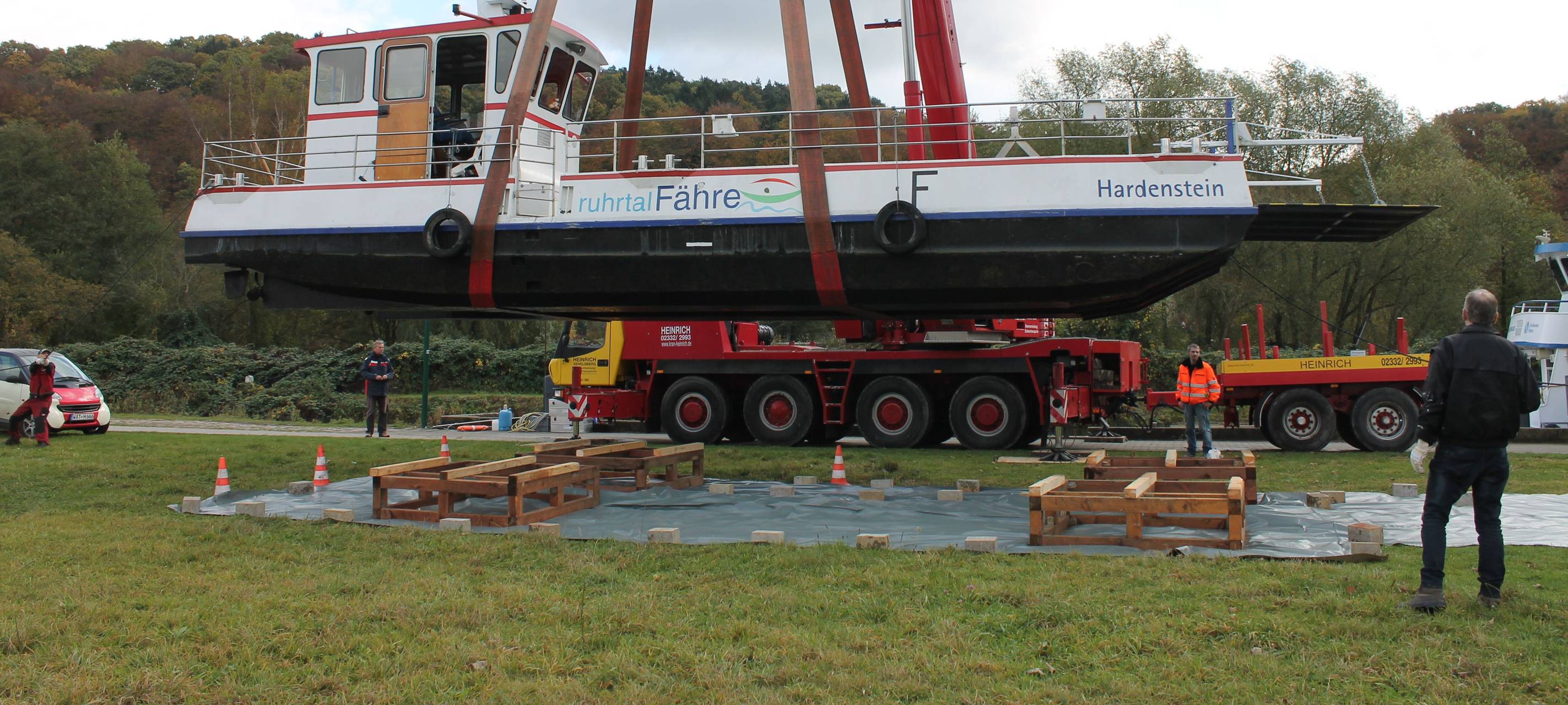 Start der Ruhrtalfähre verschoben