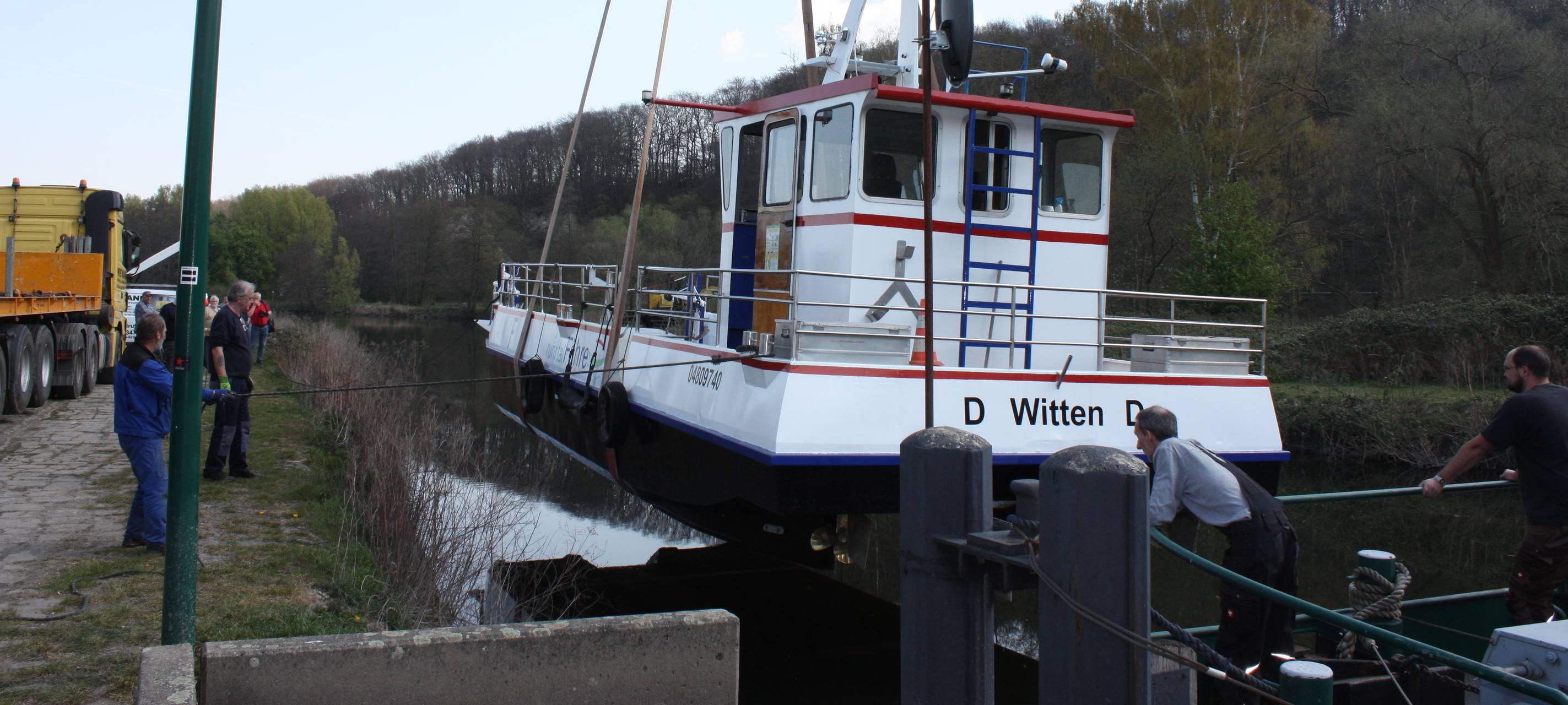 Ruhrtalfähre seit heute im Probebetrieb