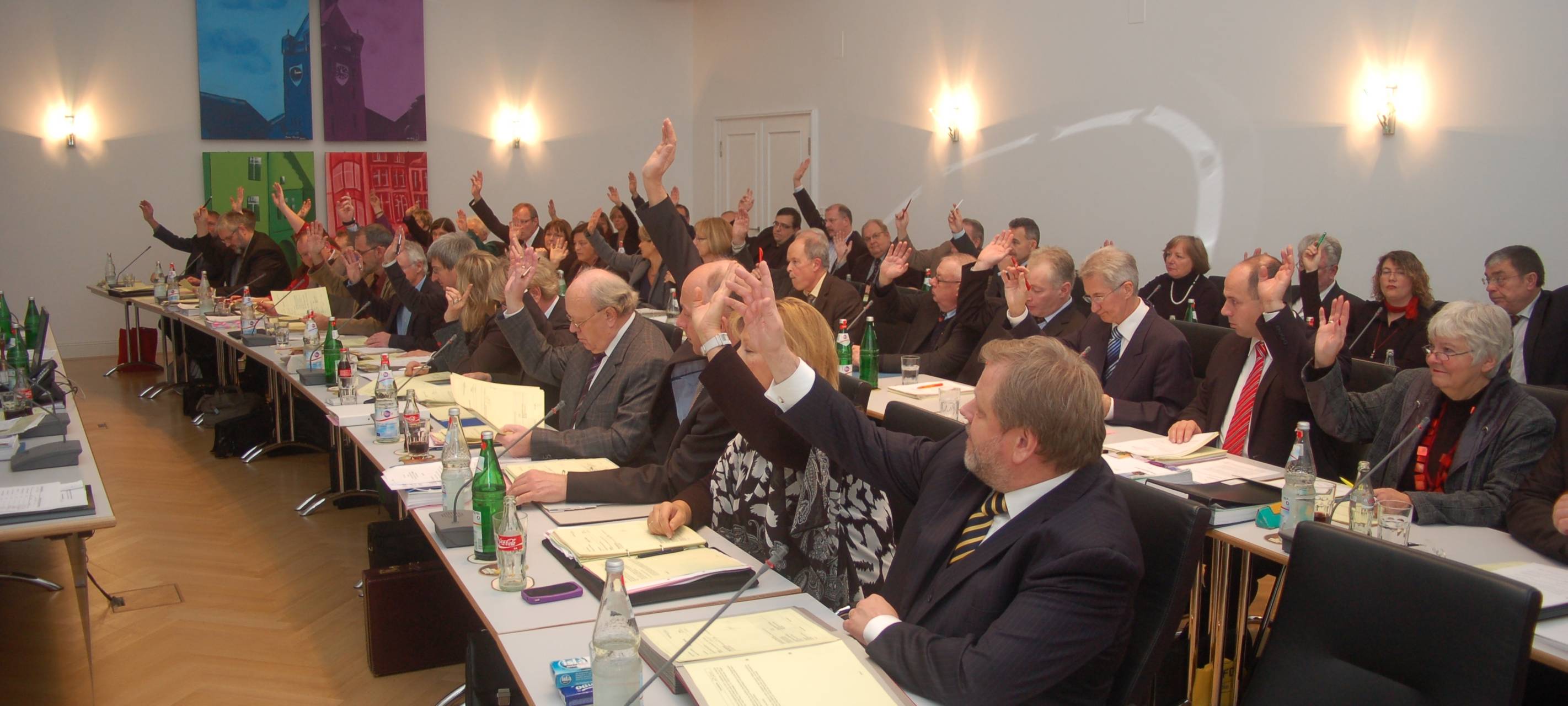 Rat tagt in Gebläsehalle