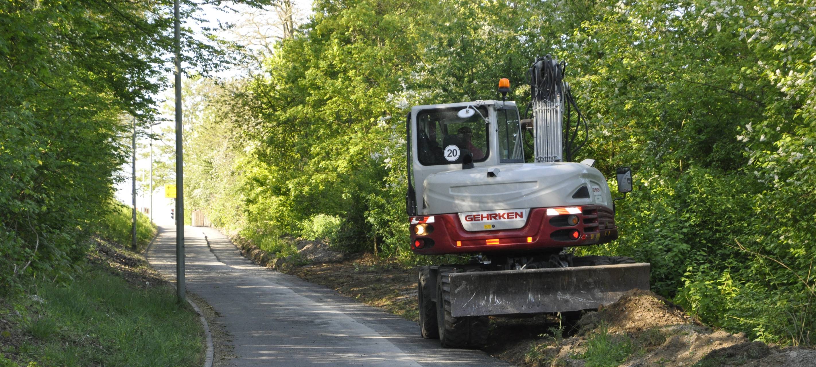 Radweg in Hattingen wird ausgebaut