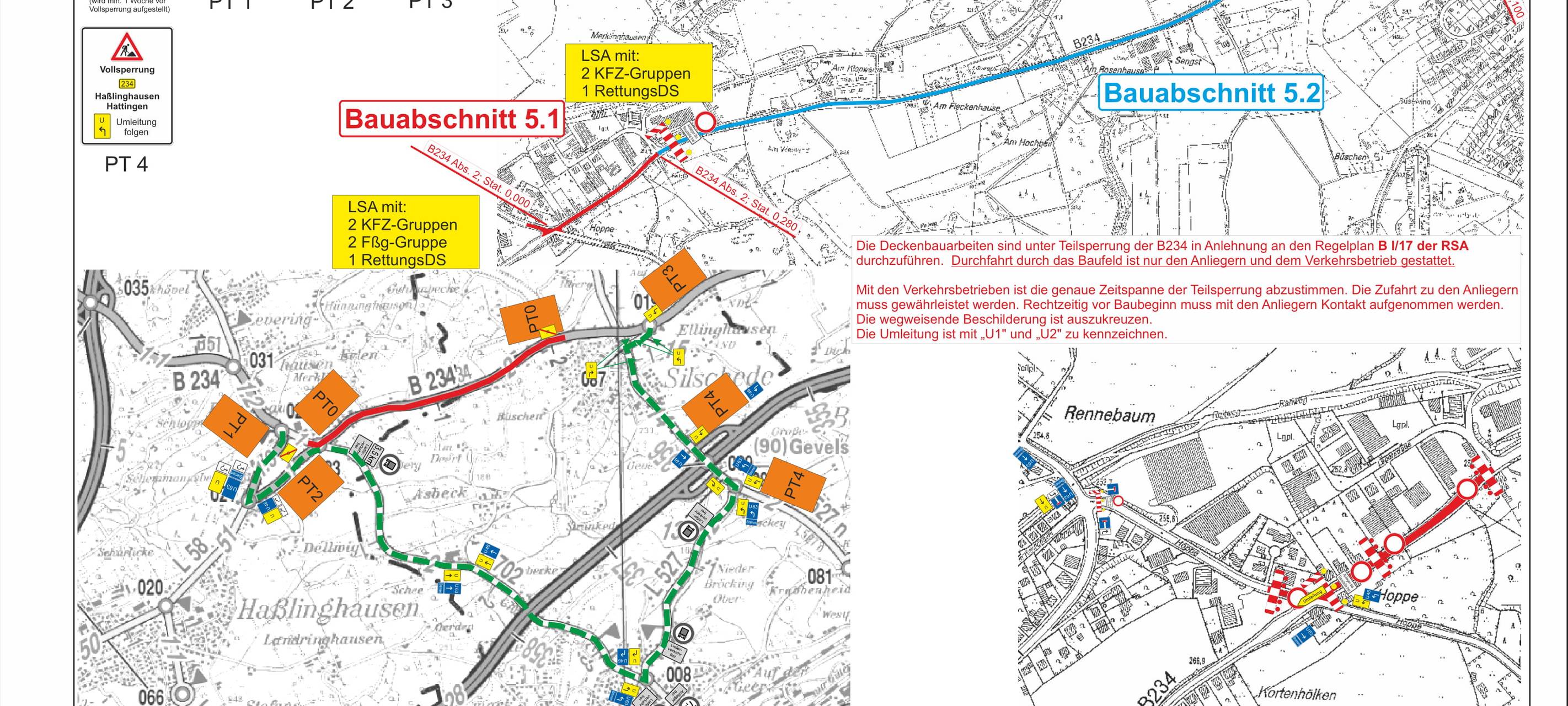 Sanierung der Silscheder Straße vor Abschluss