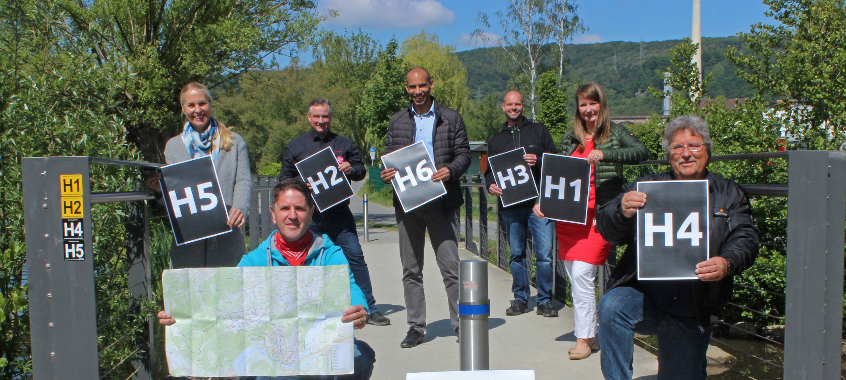 Neue Wanderwege durch die Natur